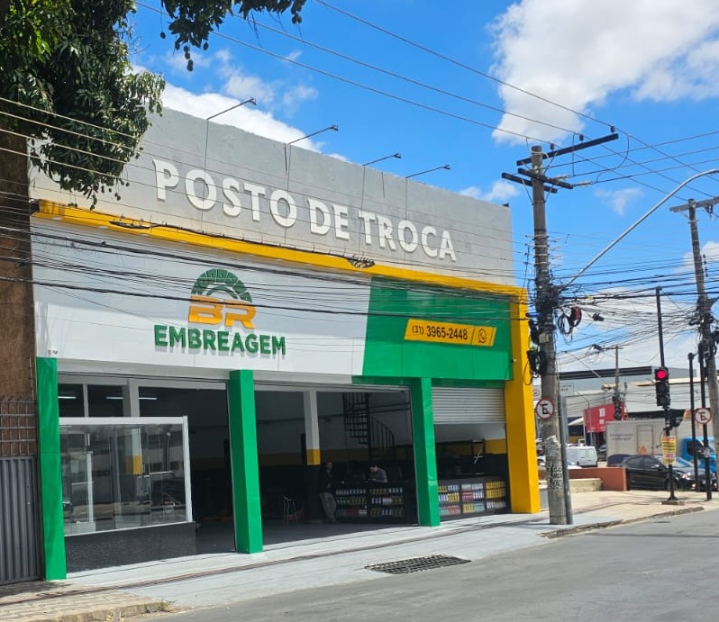Projeto de fachada da BR Embreagem