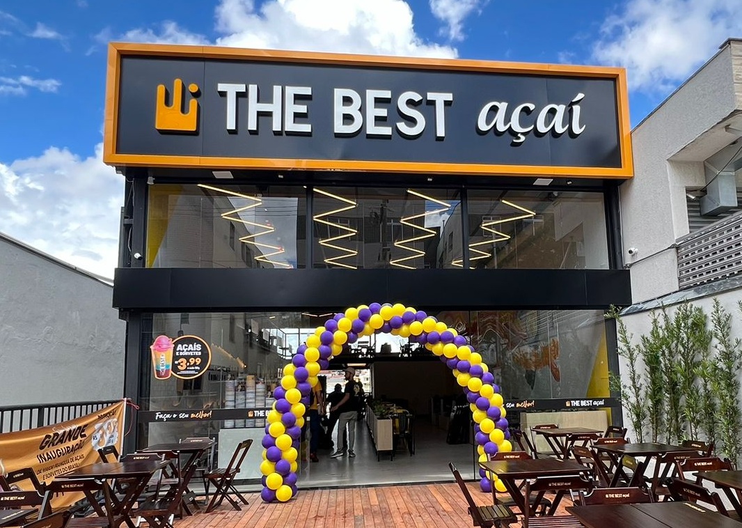 Fachada comercial The Best Açaí