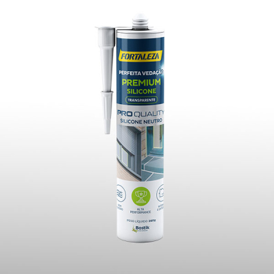 Cartucho de silicone neutro premium Fortaleza